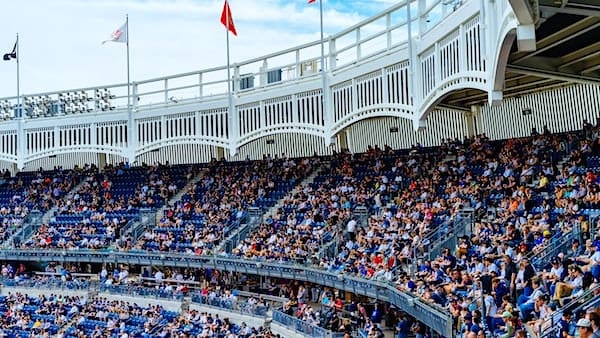 Yankee Stadium in New York City (Photo by Dan Gold on Unsplash)